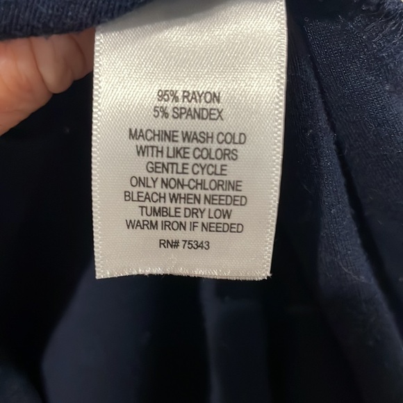 Cynthia Rowley Navy Swing Dress size medium - Picture 3 of 4